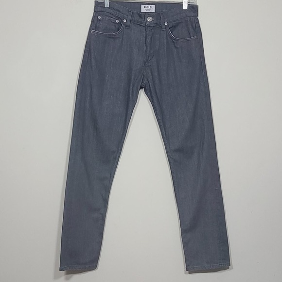 Agolde Dover Slim Fit Men's Grey Jeans Size 30 - Picture 1 of 8